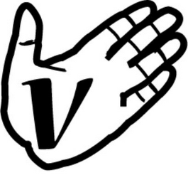 V logo