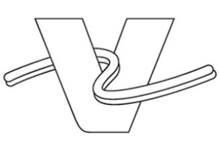 V logo