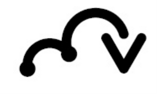 V logo