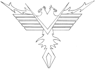 V logo