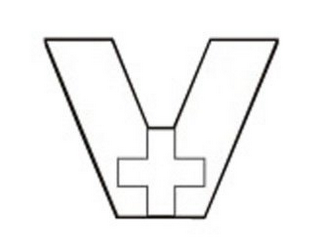 V + logo