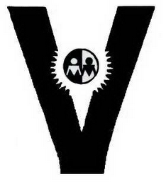 V logo