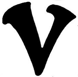 V logo