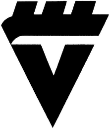 V logo