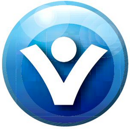 V logo