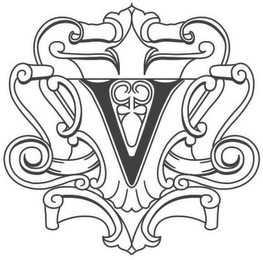 V logo