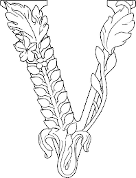 V logo