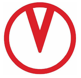 V logo
