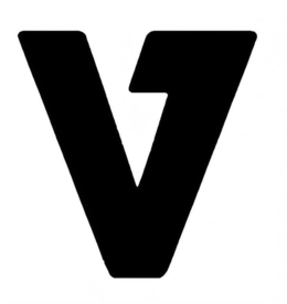 V logo
