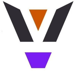 V logo