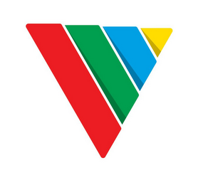 V logo