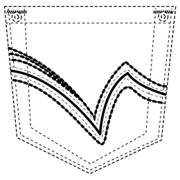 V logo