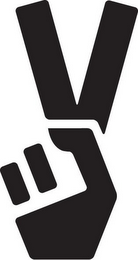 V logo