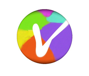 V logo