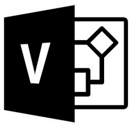 V logo