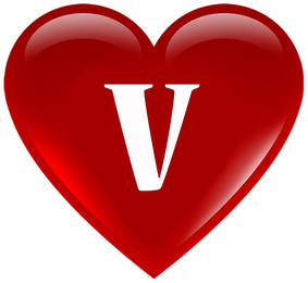 V logo