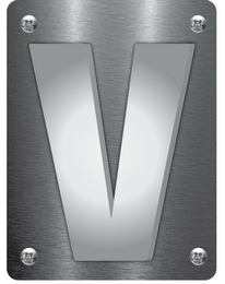 V logo