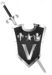 V logo