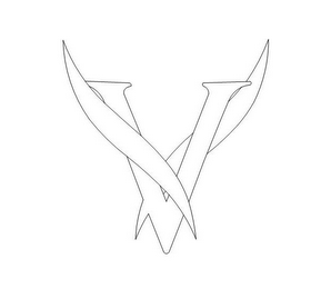 V logo