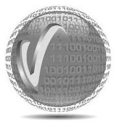 V logo