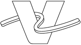 V logo