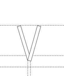 V logo