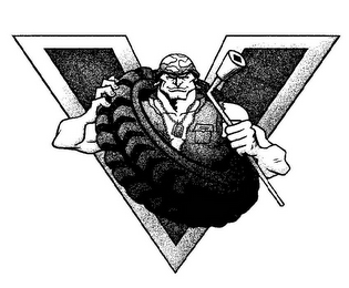 V logo