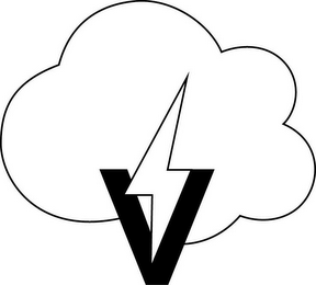 V logo