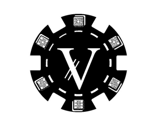 V logo