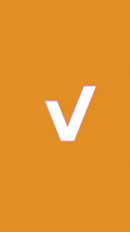 V logo