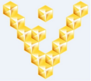 V logo