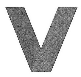 V logo