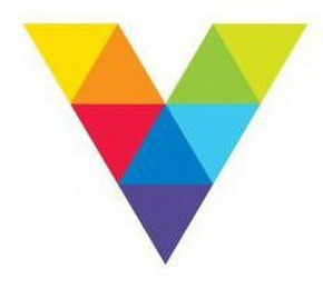 V logo