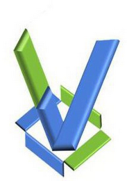 V logo