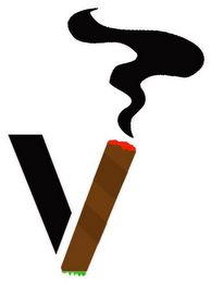 V logo
