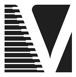 V logo