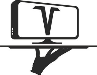 V logo