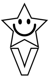 V logo