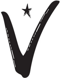 V logo