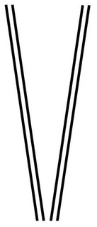 V logo