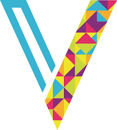 V logo