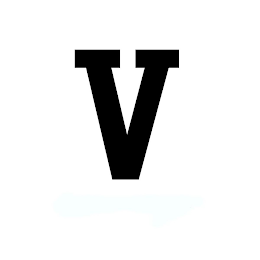 V logo