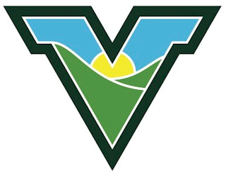 V logo