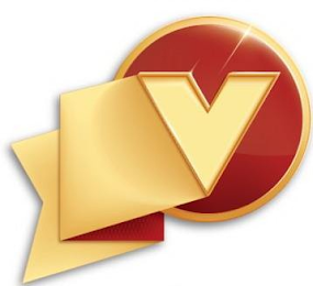 V logo