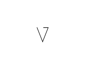 V logo