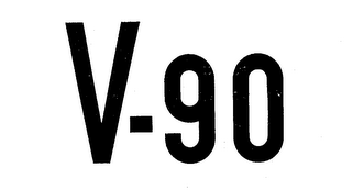 V-90 logo