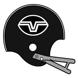 V logo