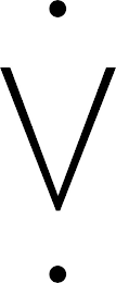 V logo