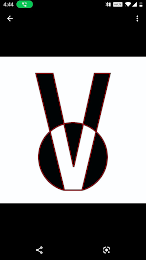 V logo