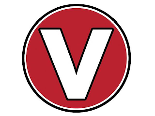 V logo